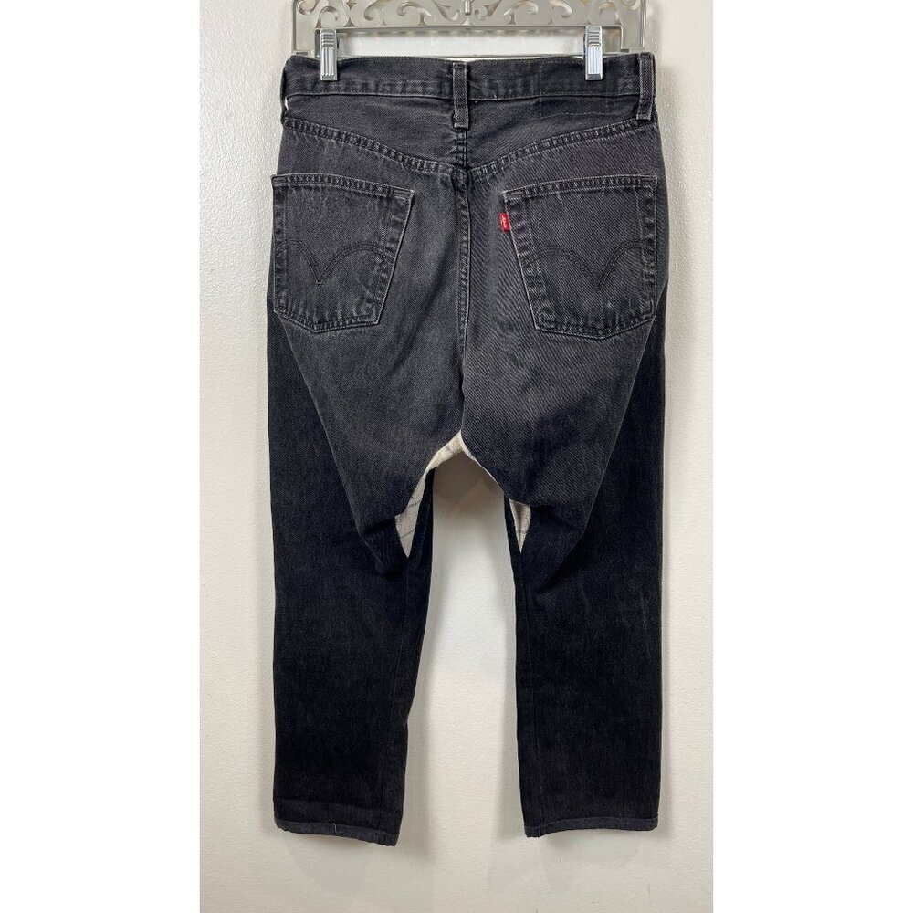 RTH X LEVIS DROP CROTCH COLLAB VINTAGE DENIM JEANS - Picture 2 of 13